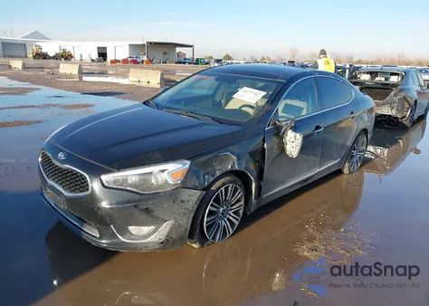 2014 Kia Cadenza Premium из США, поврежденный, VIN KNALN4D76E5138551